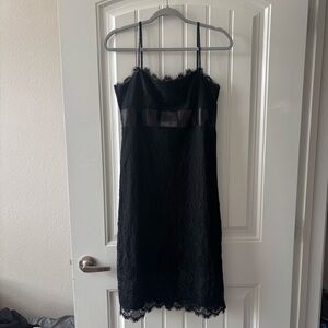 INC formal black 10 dress NWT